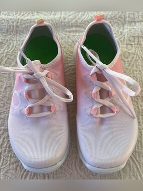 OOFOS OOmg Sport LS Blush Pink Mutare Shoes 37/6